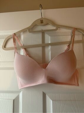 La Vie En Rose Light Pink Modal Wireless Cup Bra 36B